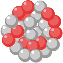 Chlor-Atomkern
