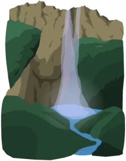 Cascade du Saut de l'Ange