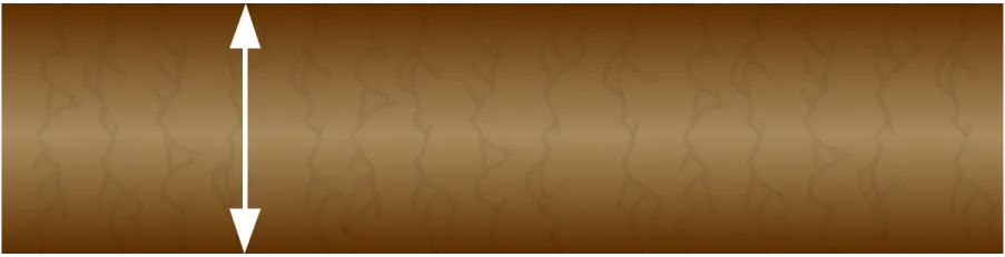 Width of Human Hair